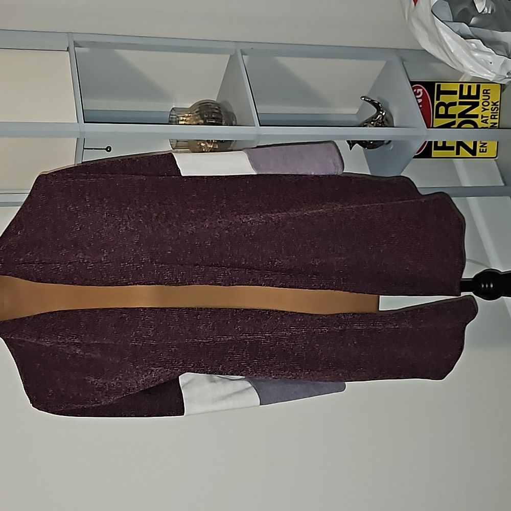 ACTING PRO - purple cardigan